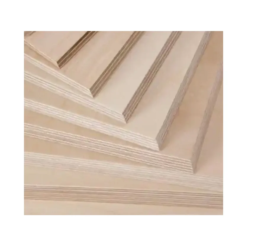 Special plywood Poplar/Eucalyptus Core Plywood tongue-groove re-veneered or overlaid with HPL