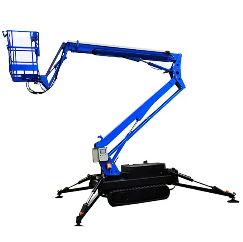 16m Man Boom Lift Articulated Towable Boom Lift Trailer Mounted Cherry Picker Man Lift