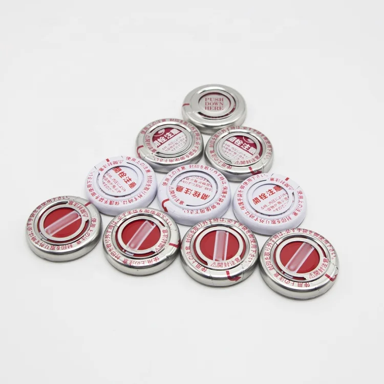 Motor Engine Oil Tin Cans Packing Iron Lid Accessories Metal Material  Pressure Cap