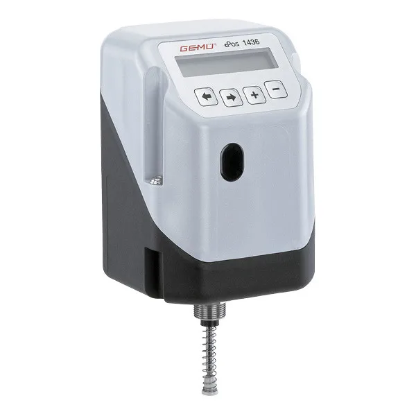 GEMUe 1436 cPos digital electro-pneumatic positioner has an optional integrated process controller to control process valves