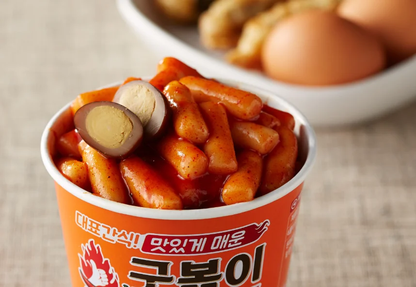 Goodbokki  Original Ready made food Easy to enjoy tteokbokki Rice cake Made in Korea with sauce Cup