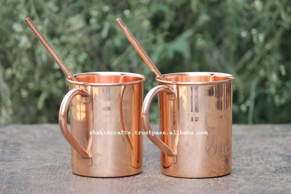 Moscow Mule Straight Hammered Mug