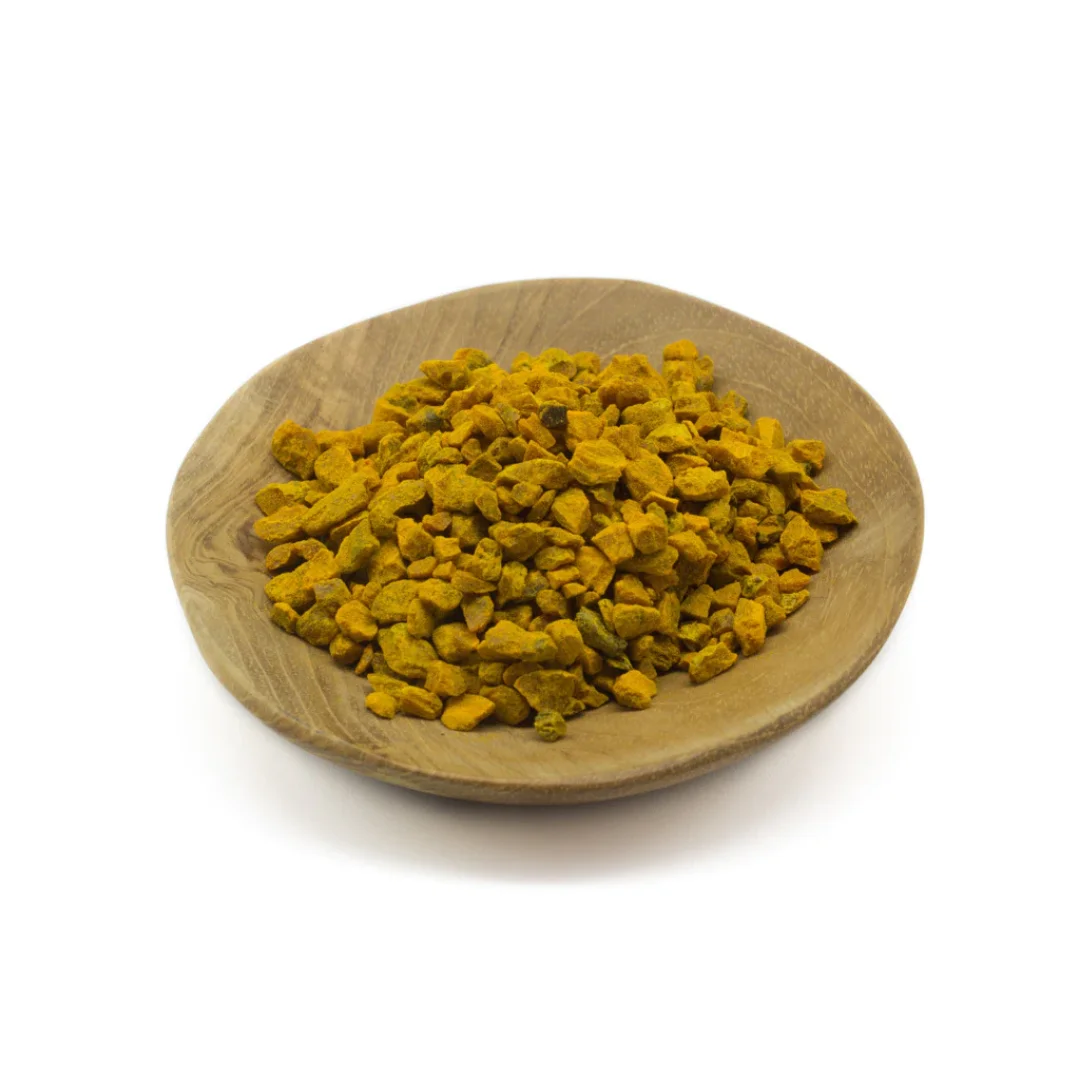 Organic Way Ceylon dried Turmeric Root Cut Rich in Curcumin and Antioxidants