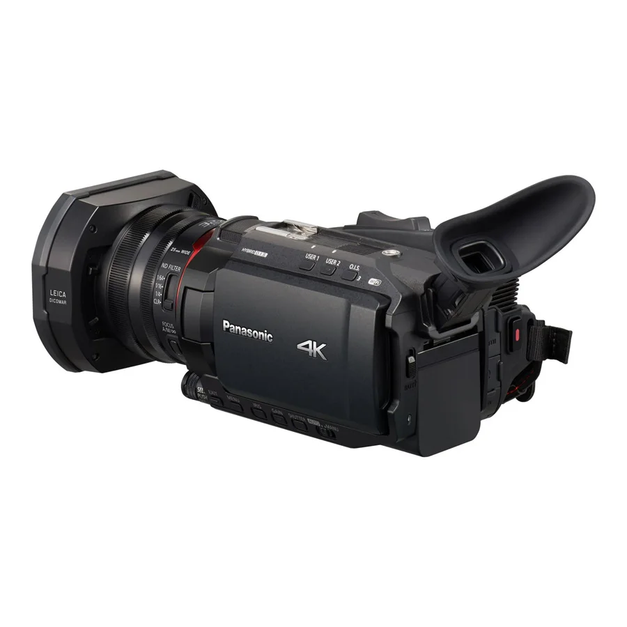 100% New HC-X1500 UHD 4K Pro Camcorder with 24x Zoom