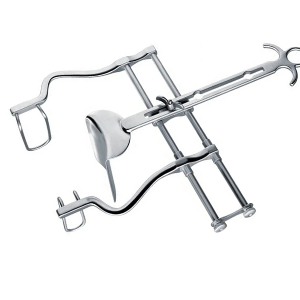 Surgical Instruments Balfour Abdominal Retractor With Solid Side Blades Veterinary Instruments