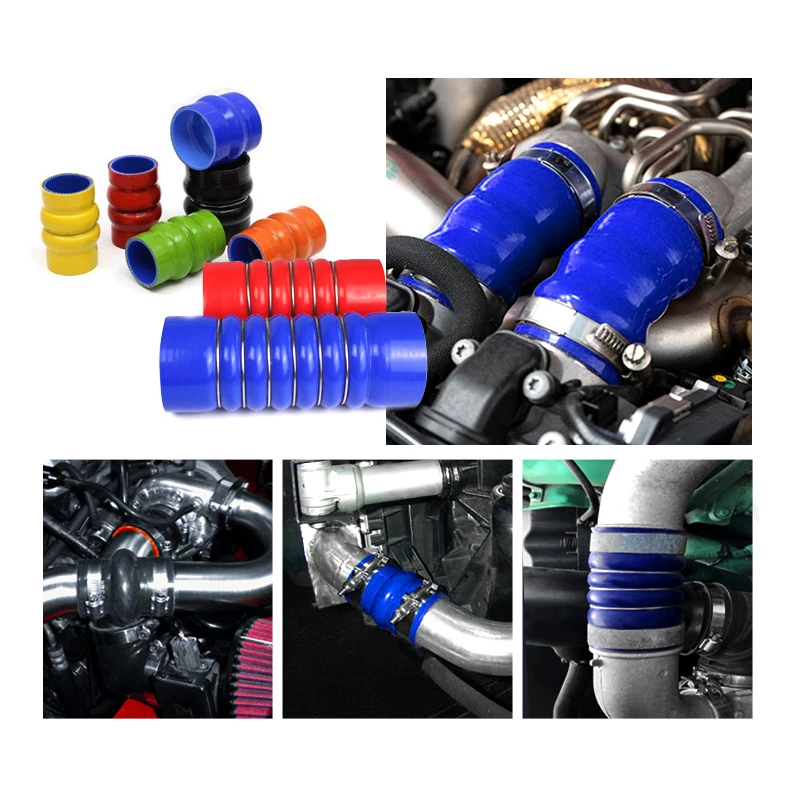 Universal silicone intake hose truck elbow reinforced air hose coolant fuel silicone hose rubber
