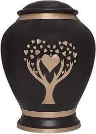Factory Price Aluminum Metal Cremation Urn for Human Ashes At Wholesale Price From India Memorial Metal Cremation Urns