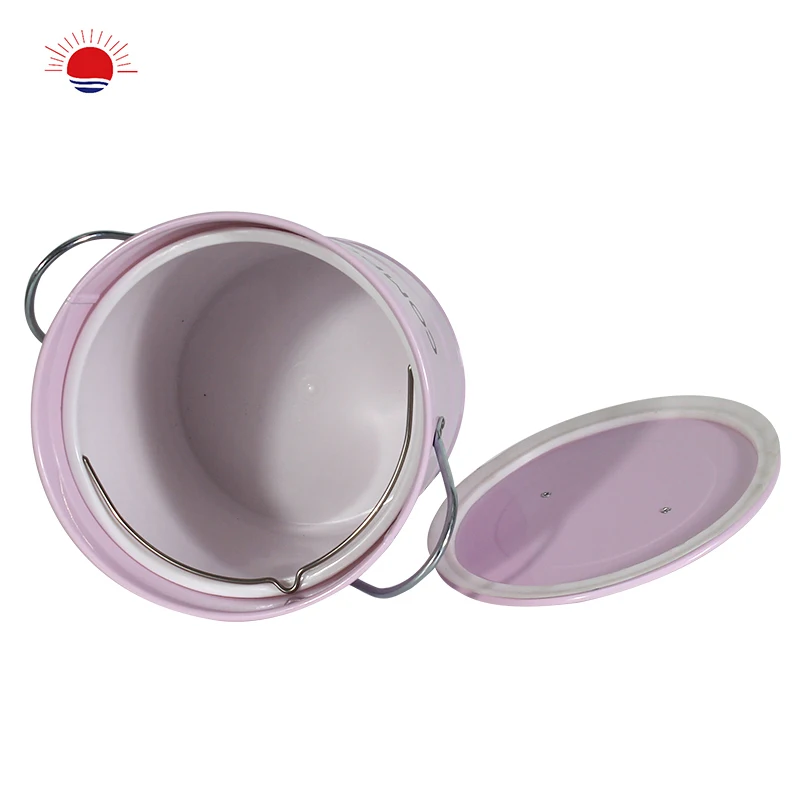 Hot-selling New Lifestyle  Galvanized Steel Bucket Food Waste Bin Compost Bin for Kitchen