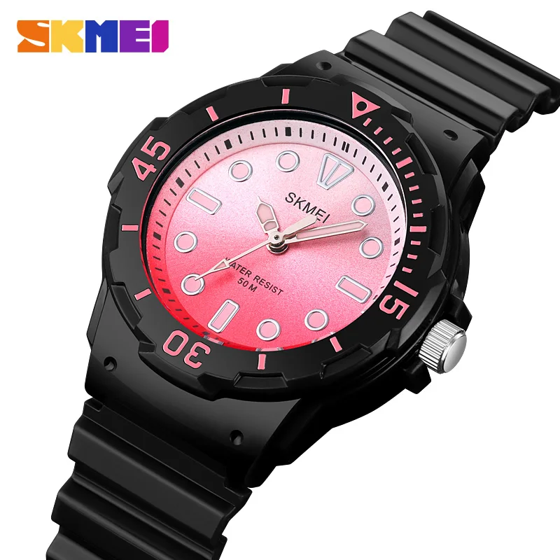 Skmei 2012 japan movement reloj ladies quartz waterproof watch colorful pu band elegance quartz watches