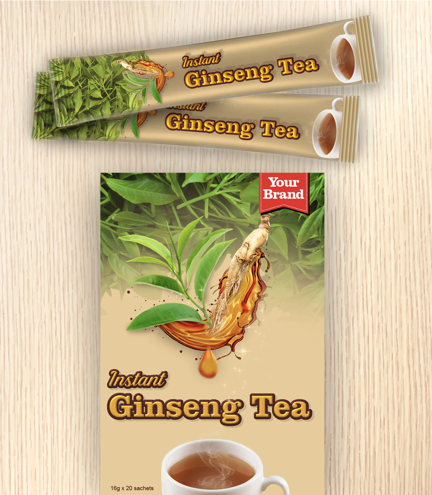 Enhances Libido Instant Ginseng Tea Traditionally Used As An Aphrodisiac