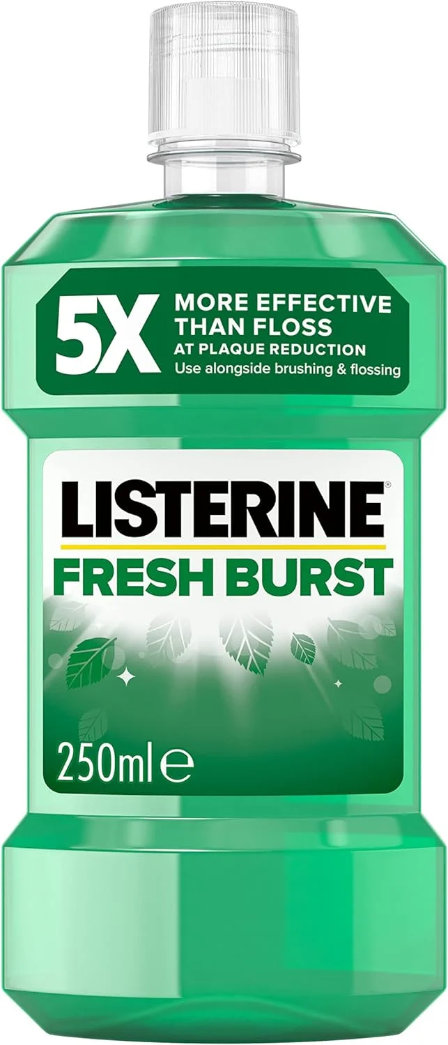 Top Selling Oral Hygiene Products Mouth Refreshing Paper Mint Cool Listerine Mouth Wash 2 Bottle Pack 750ml