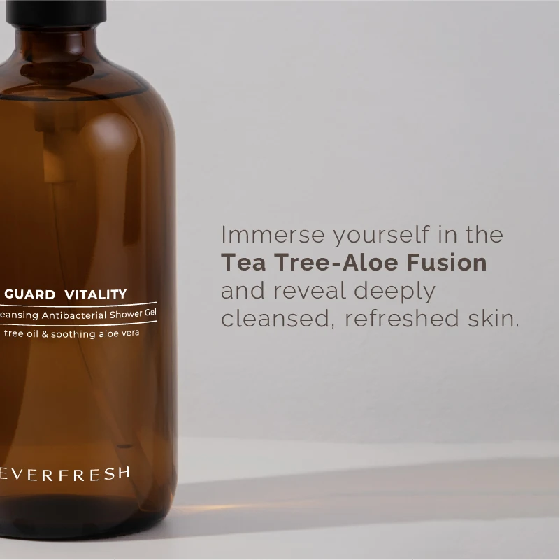 Top Quality OEM 500ml Anti-Bacterial Shower Gel Enriched with Essential Oils Effectively Eliminates 99.9% of Germs