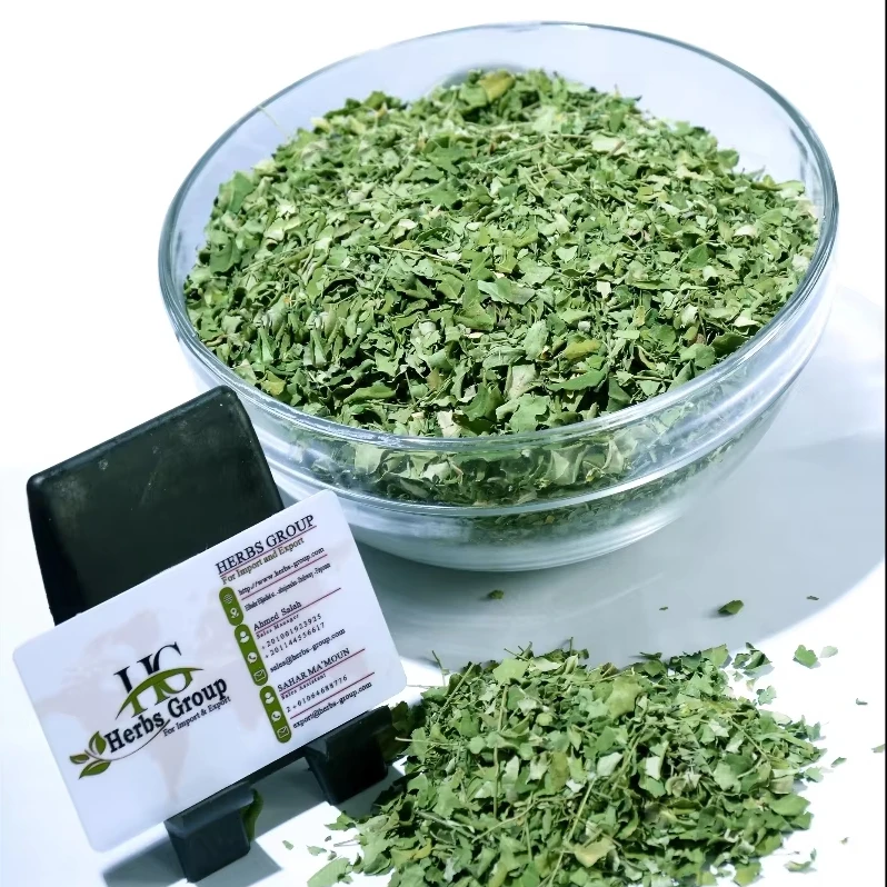Hot Selling Premium Grade Natural  Moringa Crushed Dried Leaves Egypt Origin Raw Processing For Human Consumption Bulk Packaging