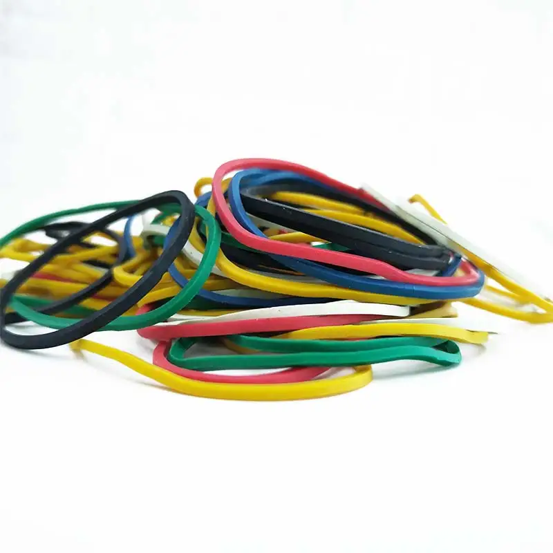 60% натуральный каучук 38 мм цветные резинки для денег для банка овощей