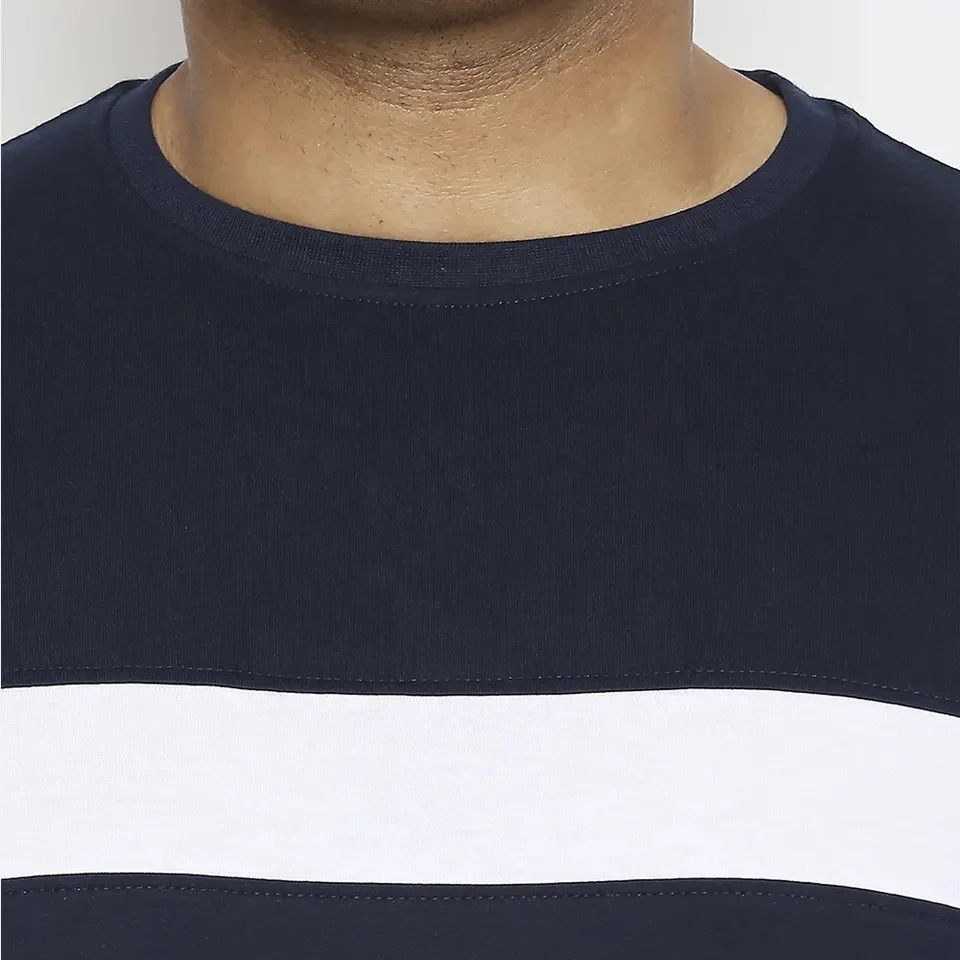 OEM Custom Logo Spandex Cotton Heavyweight 180 Grams Oversize Round Neck Short Sleeve Men T Shirt For Men Custom Panel Color