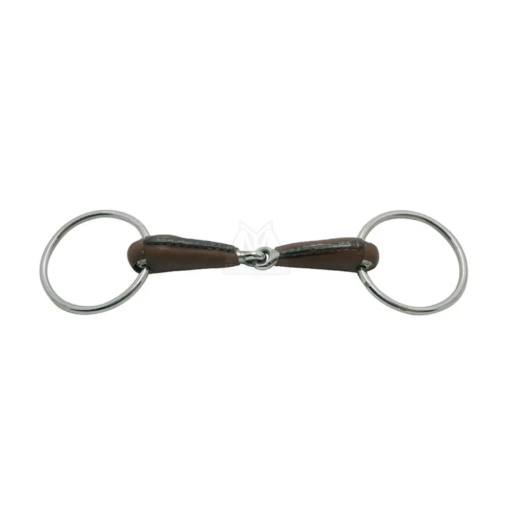 New Style German Steel Horse Equipment O Shaped Horse Bits Double Joint Bit Horse Bit Made In Pakistan