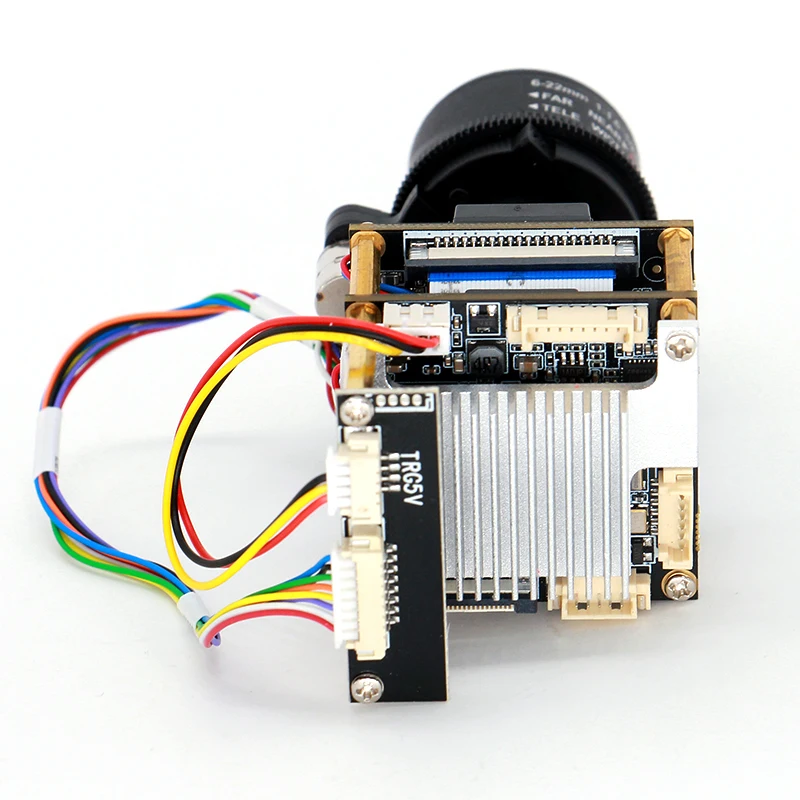 50fps 5MP Starvis IMX335 Hi3516AV300 6-22mm Motorized Zoom Lens Network Camera Module OpenIPC Auto Focus CCTV IP Security Camera