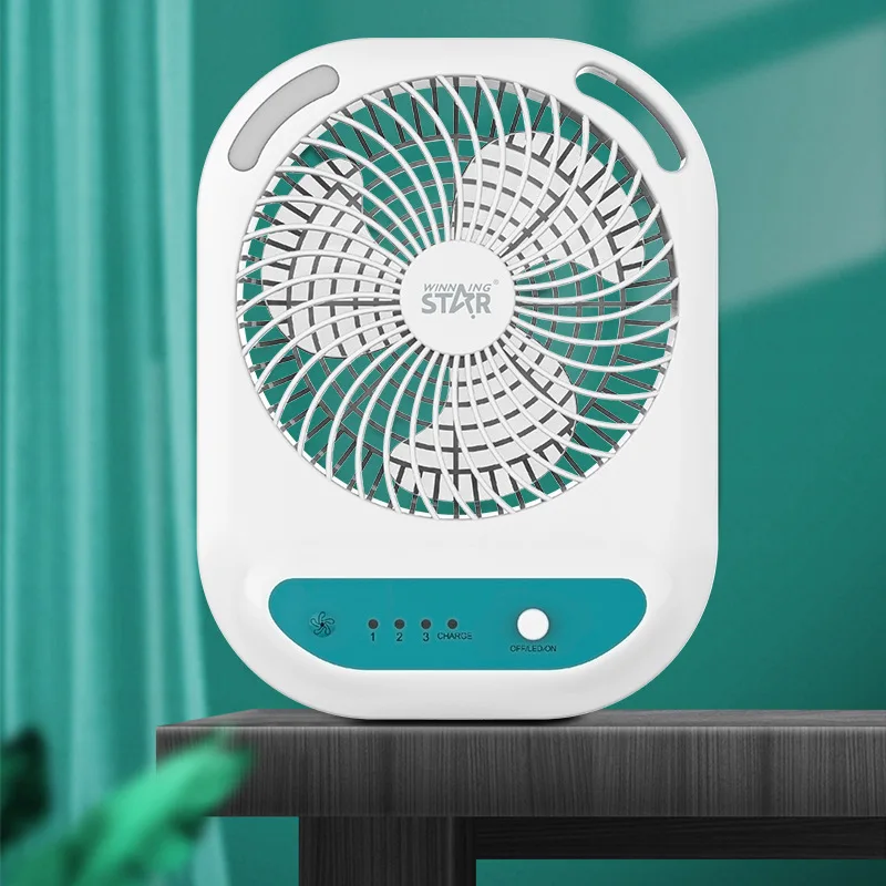 Портативный мини-вентилятор с питанием от USB и аккумуляторов