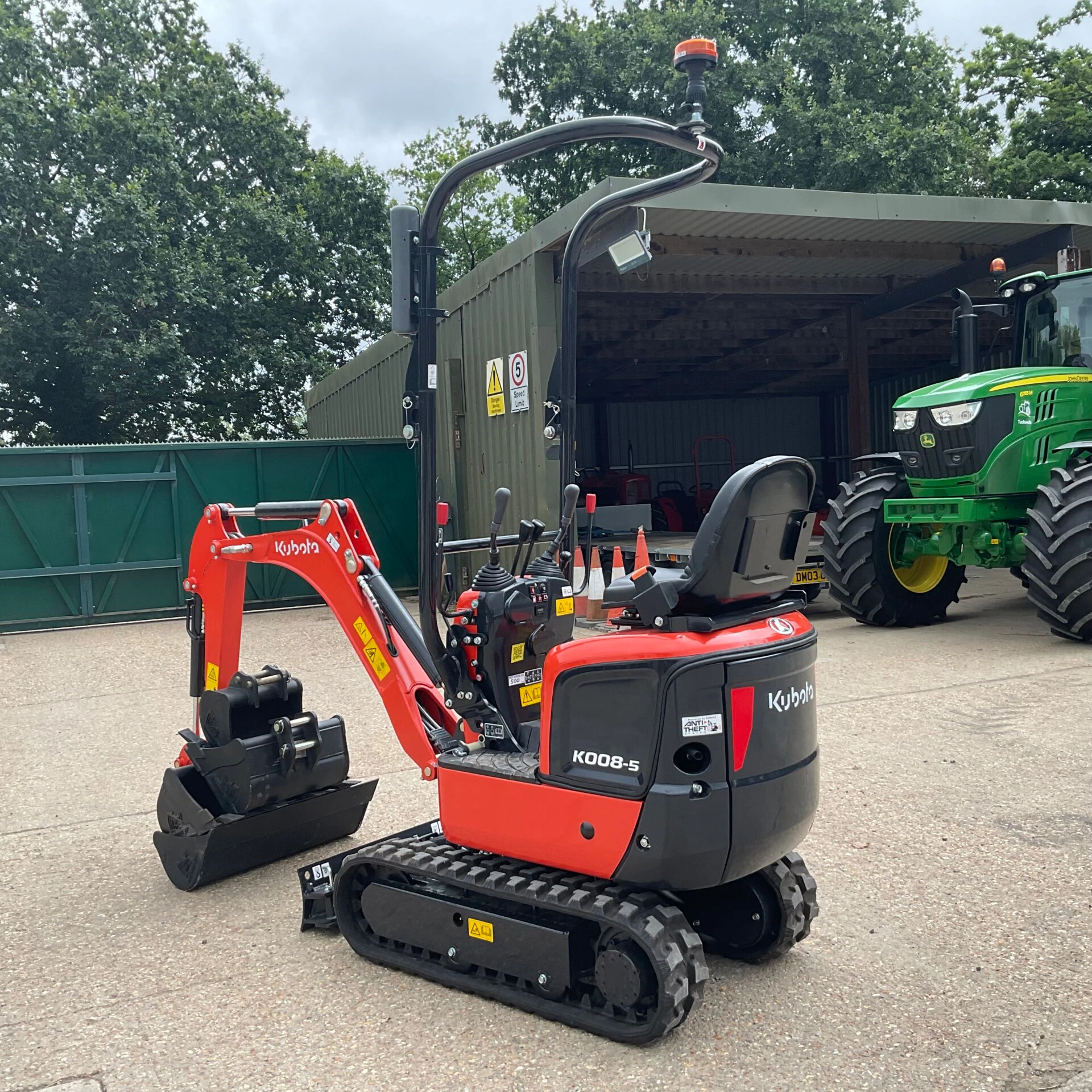 Небольшой экскаватор компактные экскаваторы Kubota K008-5 мини kubota трактор для продажи