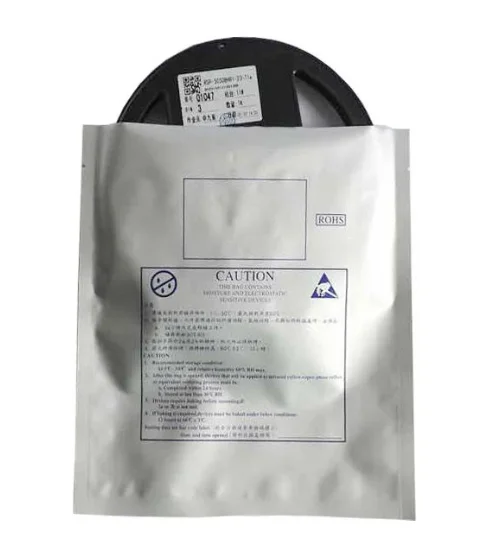 ESD Mylar Aluminum Packaging Moisture Barrier Heat Sealed Bag Industry Vacuum Bag for Chip Resistors Memory Module Ram PCIE