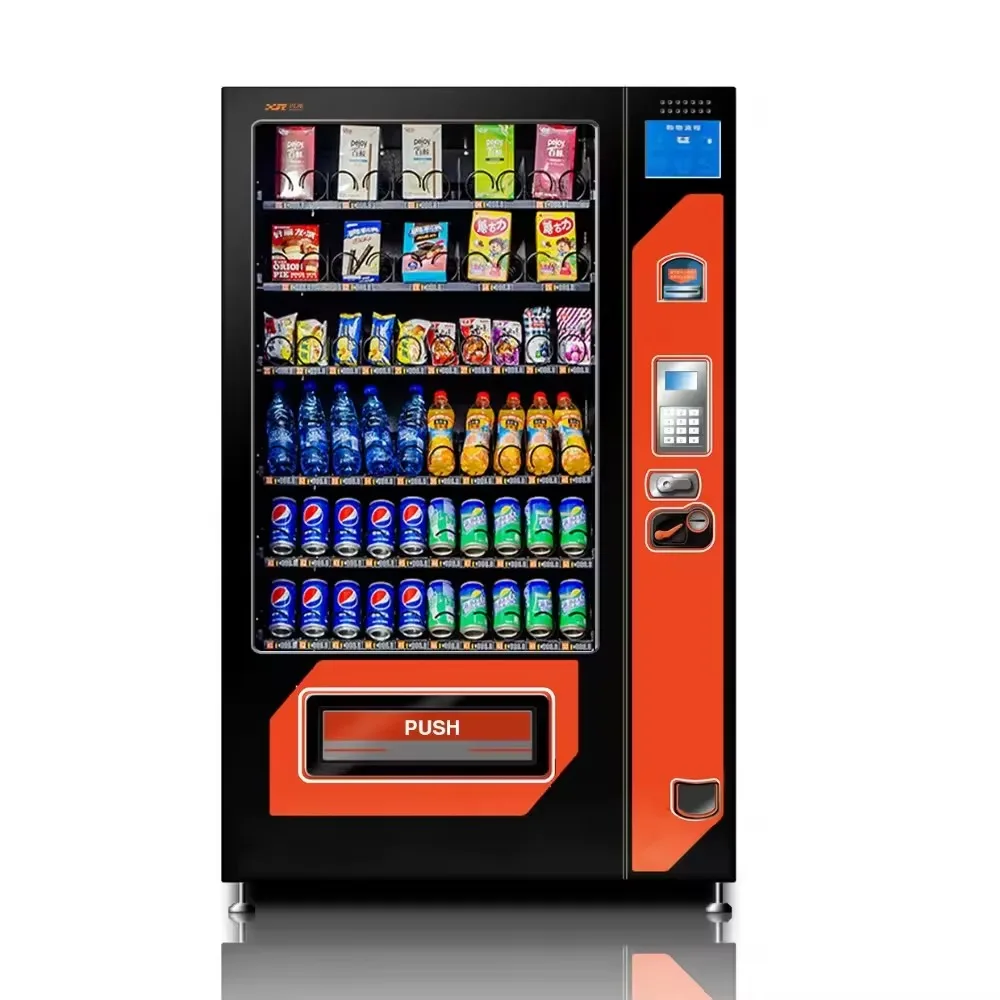Purchase Brand New Vending Machine With High Quality Capacity For Food Drinks And Snacks For Sale