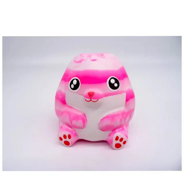 Fun 2 Tone Puppy Plush with Flour Filling for Stress Relief and Playtime