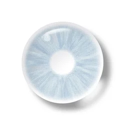 Customized disposable gray wholesale Leemoo META yearly color eye lens contact lenses colour len with power for lady mini