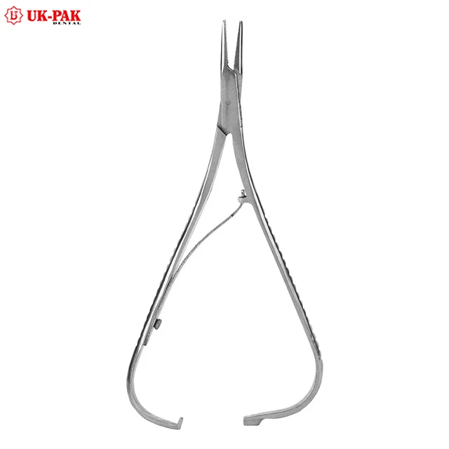 Dental Needle Holder Pliers Stainless Steel Forceps Orthodontic Dentist Surgical Instrument Tools