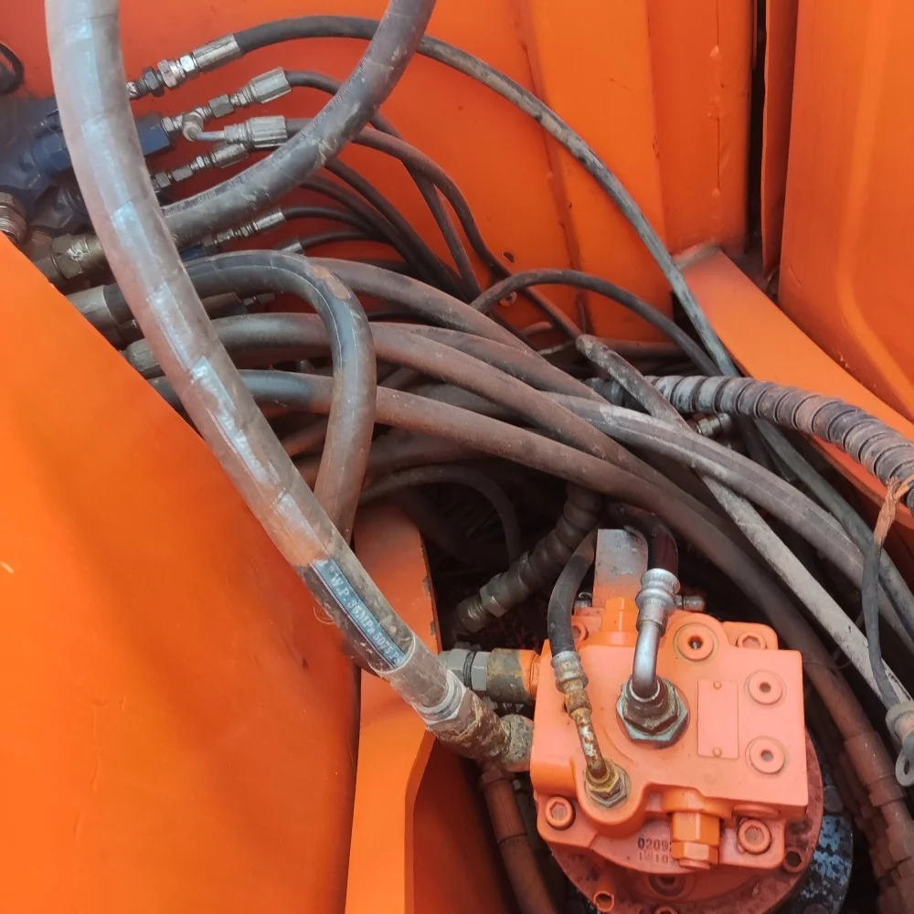 Used Doosan dh75 7ton hydraulic crawler mini backhoe excavator in China