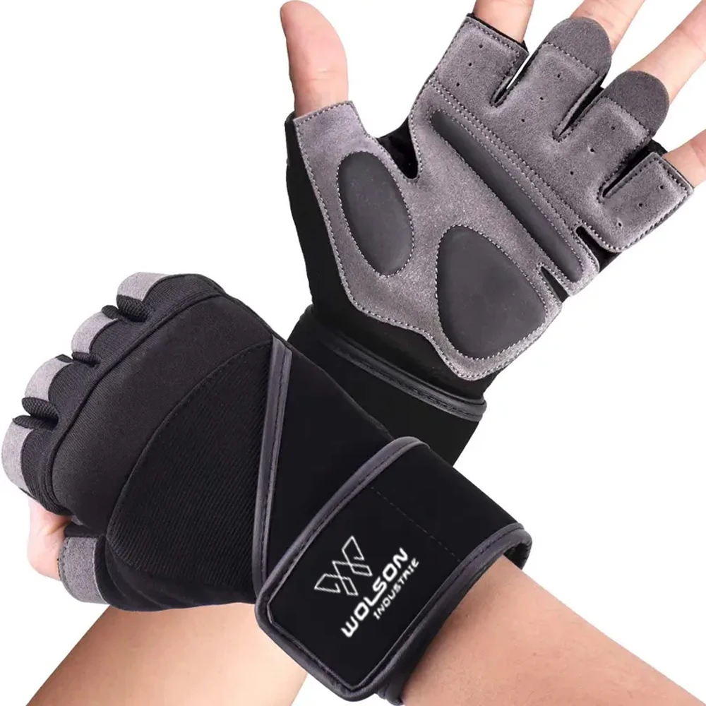 Hot sale Weightlifting Workout Gloves With Wrist Support Custom Fitness Weight Lifting Men Women Gym Gloves