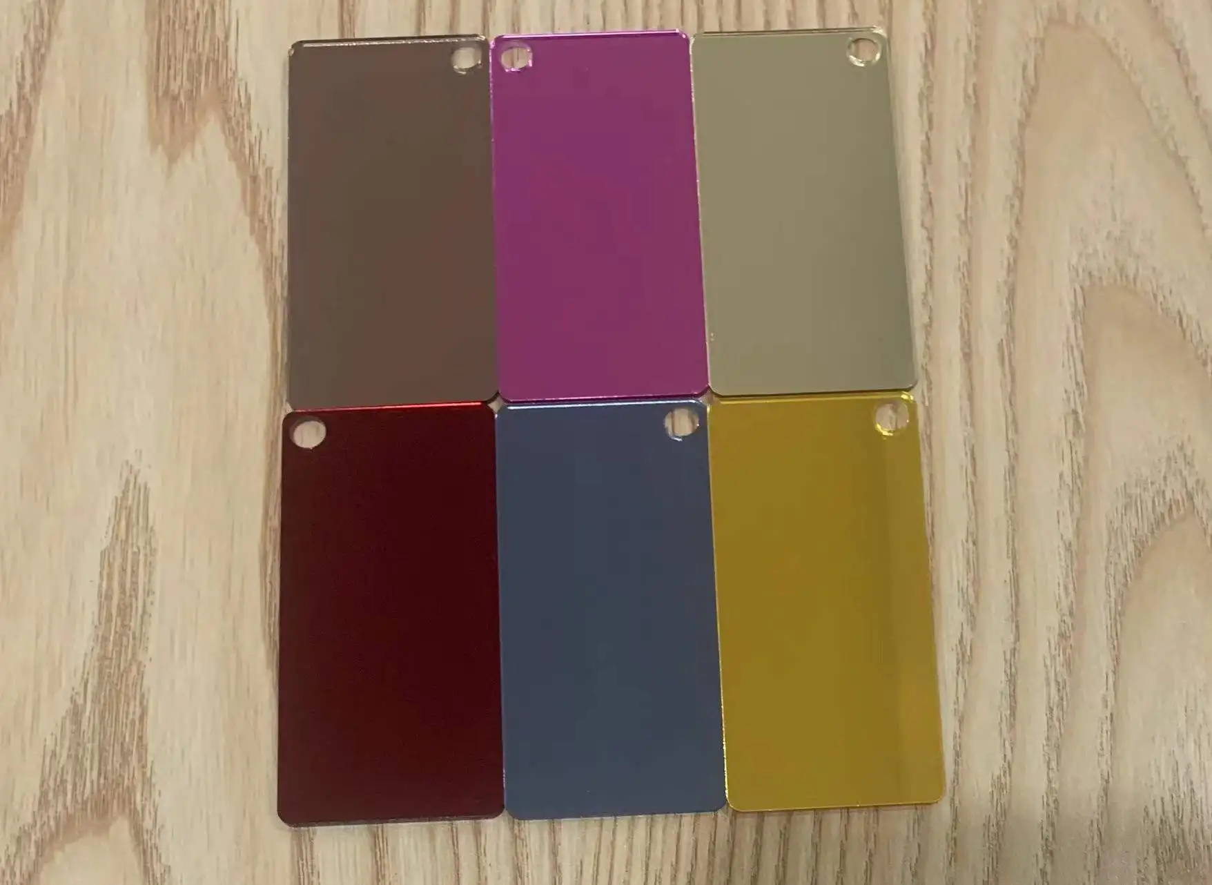Custom Low Price 1-15mm Thick Colored Mirror Plastic PMMA Acrylic Sheets Panel Board metallic acrylic sheet