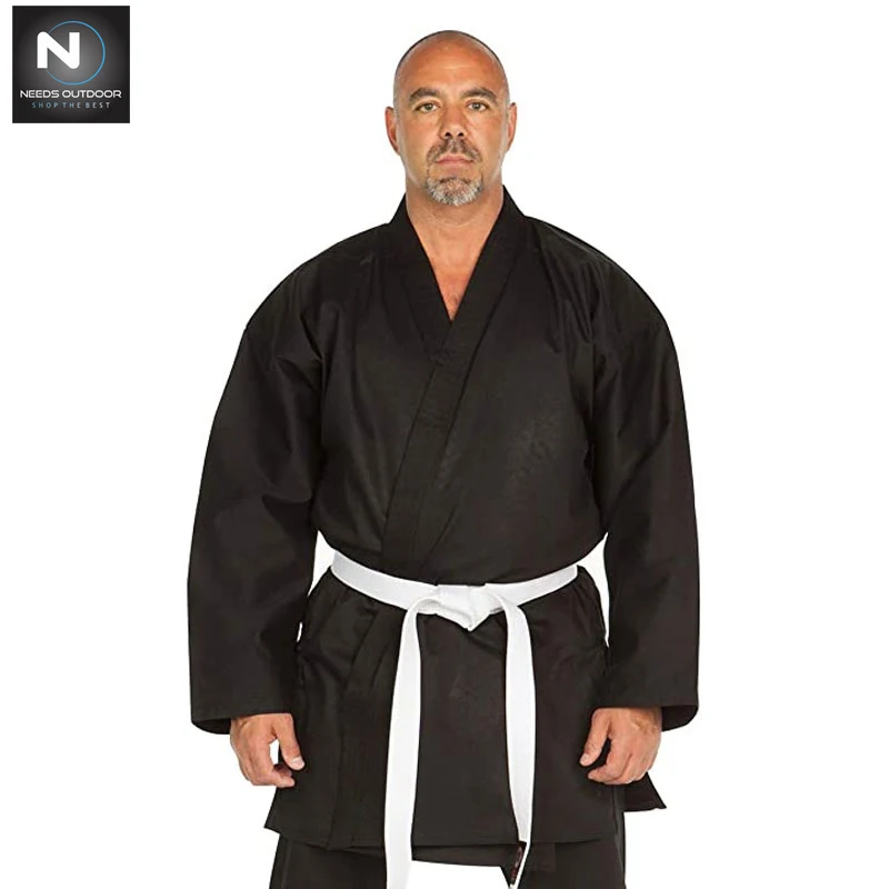 High Quality Bjj Gi Contrasting Color Stitching Bjj Gi Uniform in New Design With Custom Logo Bjj Gi Uniform By NEEDS OUTDOOR