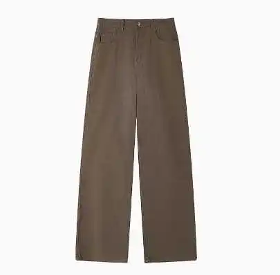 Oversized Baggy Straight Hip Hop Blue Wide Leg Pants Blue Jeans Pants Causal for Men