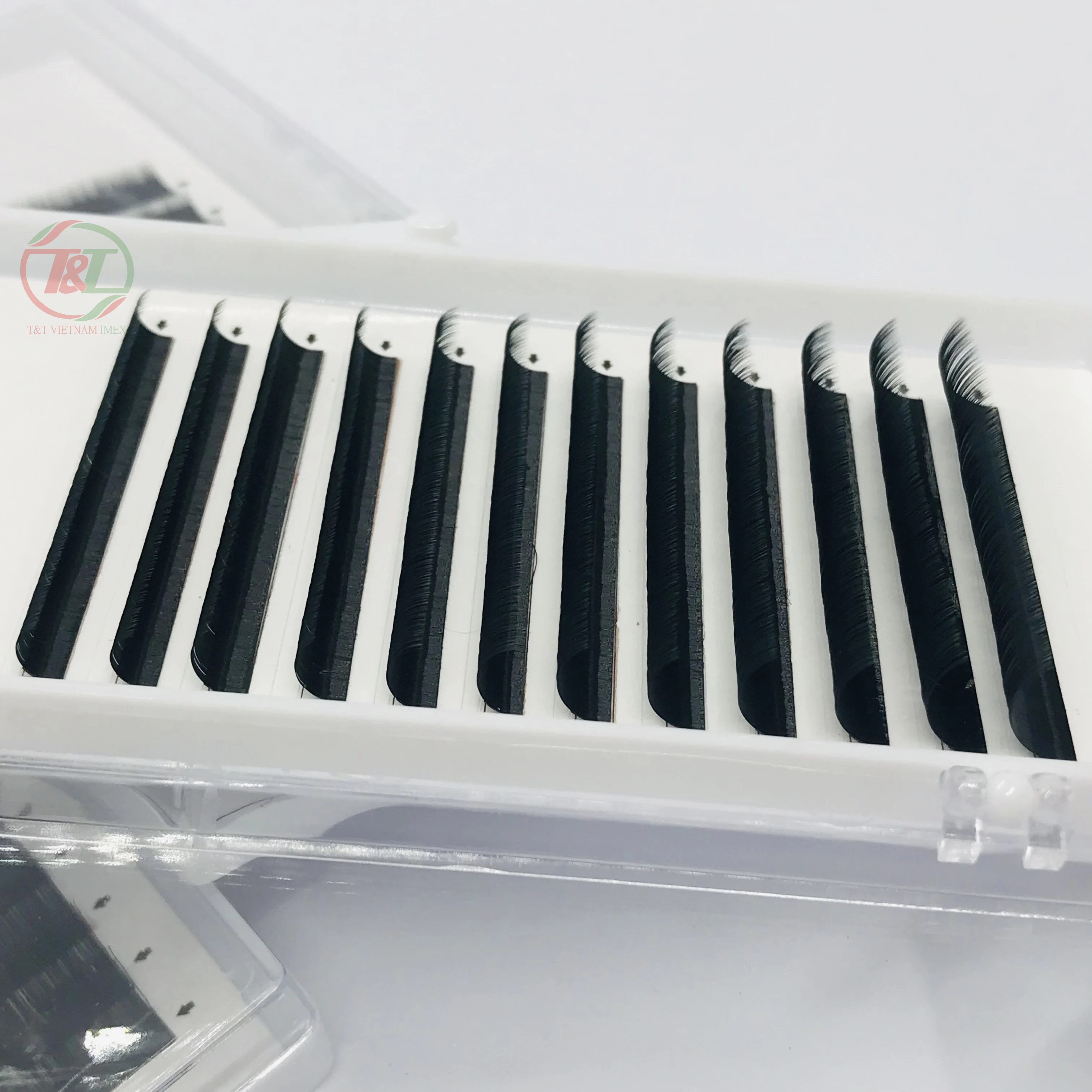 Vietnam factory wholesale lashes individual eyelash extension professional supplies soft and natural mink lashes