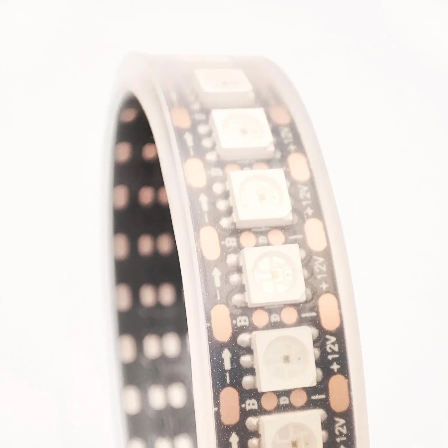 IP67 43 Вт смарт-лента 220 В RGB SPI 2815 с 144 светодиодами на метр герметичная адресная лента для декора доступна длиной 5 м 10