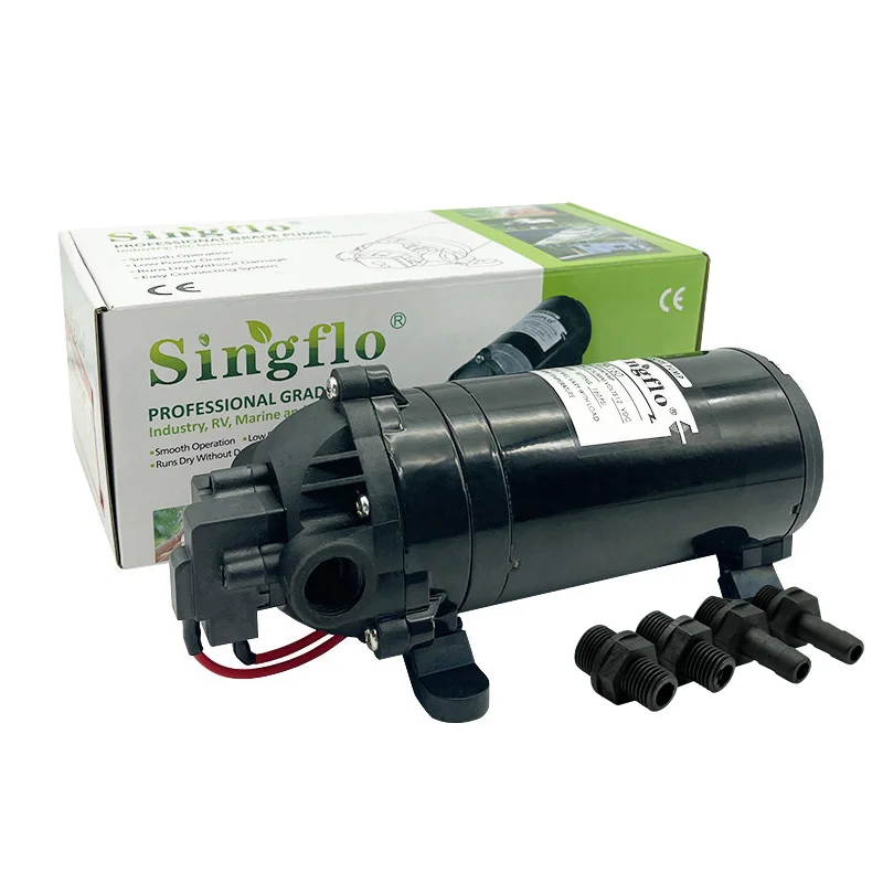Singflo DP-160S 115V AC 160PSI 5.5Lpm High Pressure Water Pump for Car Washing