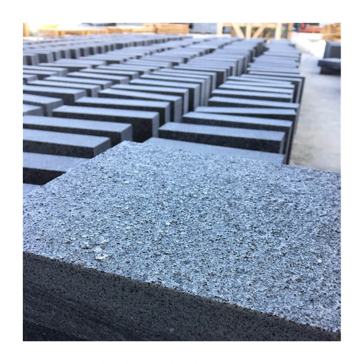 Hot Sales Products Flamed Dark Grey China G654 Granite Paving Floor Tiles Price