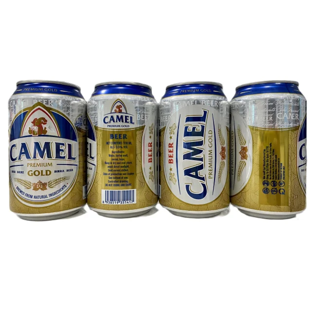 Private Label Canned Alcoholic Beer 330ml OEM Premium Lager Beer From A&B Vietnam Manufacturer With Cheap Price