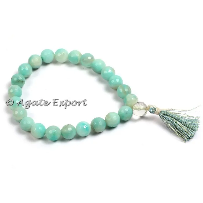 Affordable handmade Green and Lava Healing Bracelets Gemstone beaded bracelets for girls and mens