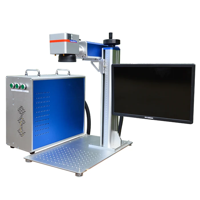 43% OFF!!!Cloudray BD28 Raycus 20w 30w 50w 100w Portable Galvo Fiber Laser Marking Machine For Metal And Non-metal Material