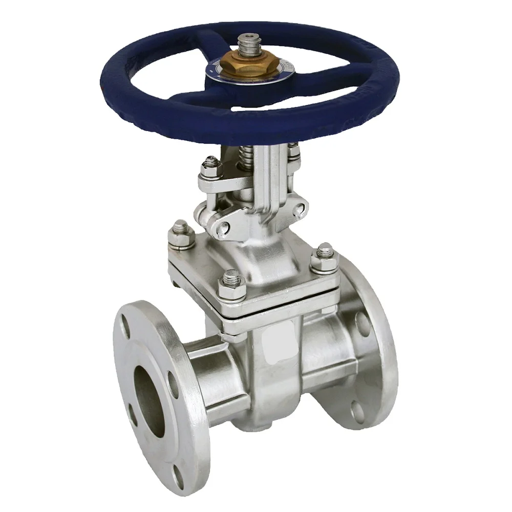 High quality 2 inch cast steel corrosion-resistant class 150 2 way industrial gate valve flange connection