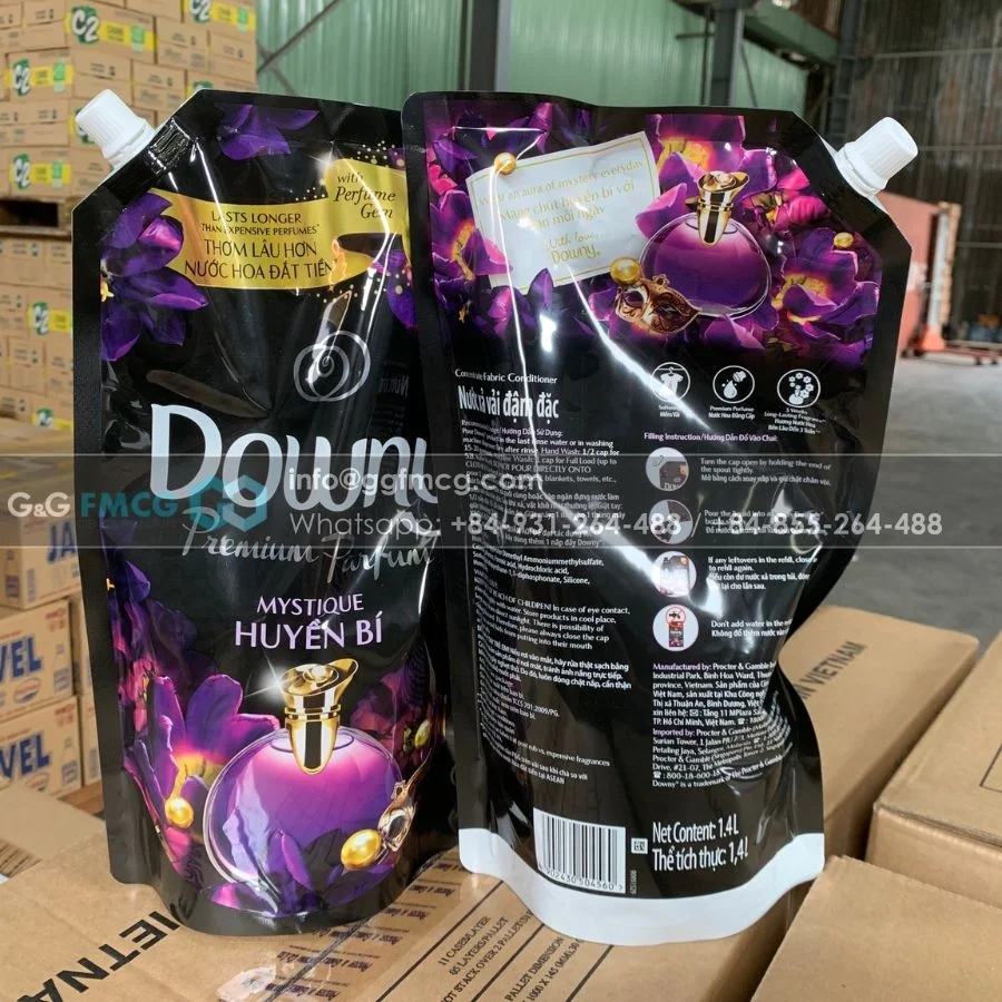 Downy Unstopables In-Wash Laundry Mystique Fragrant 1.45L Wholesale Best Sellers Fabric Softener Downy