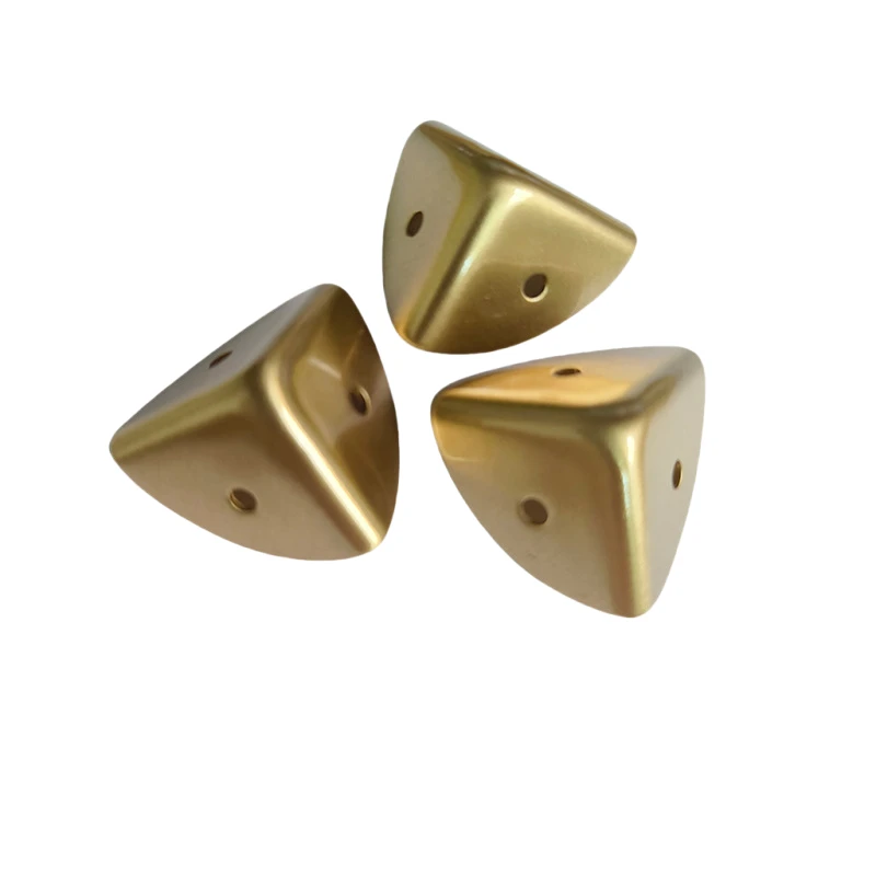 Wholesale brass toolbox corner protector decorative corner protector speaker corner protector