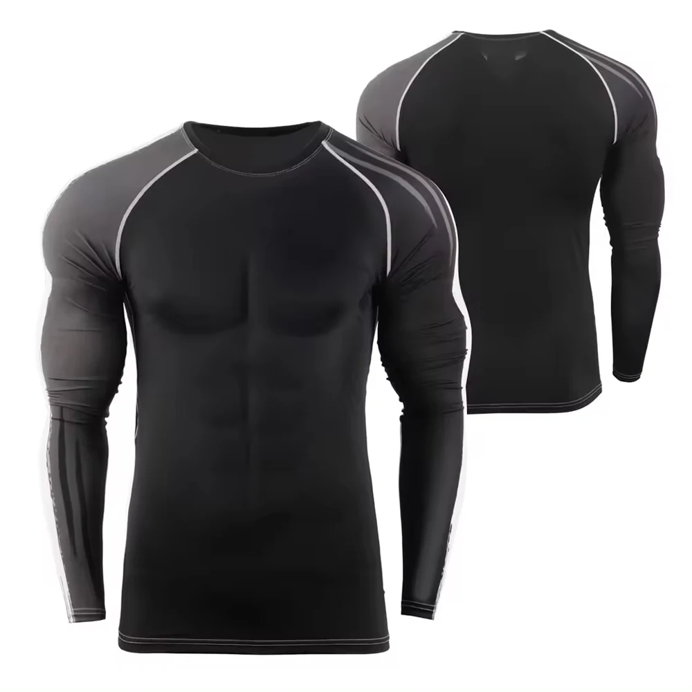 Custom Clothing Rush Guard Sun Protection Clothing Men Compression Shirt Rashguard Men Rash Vests Rash Guard Best rash guards