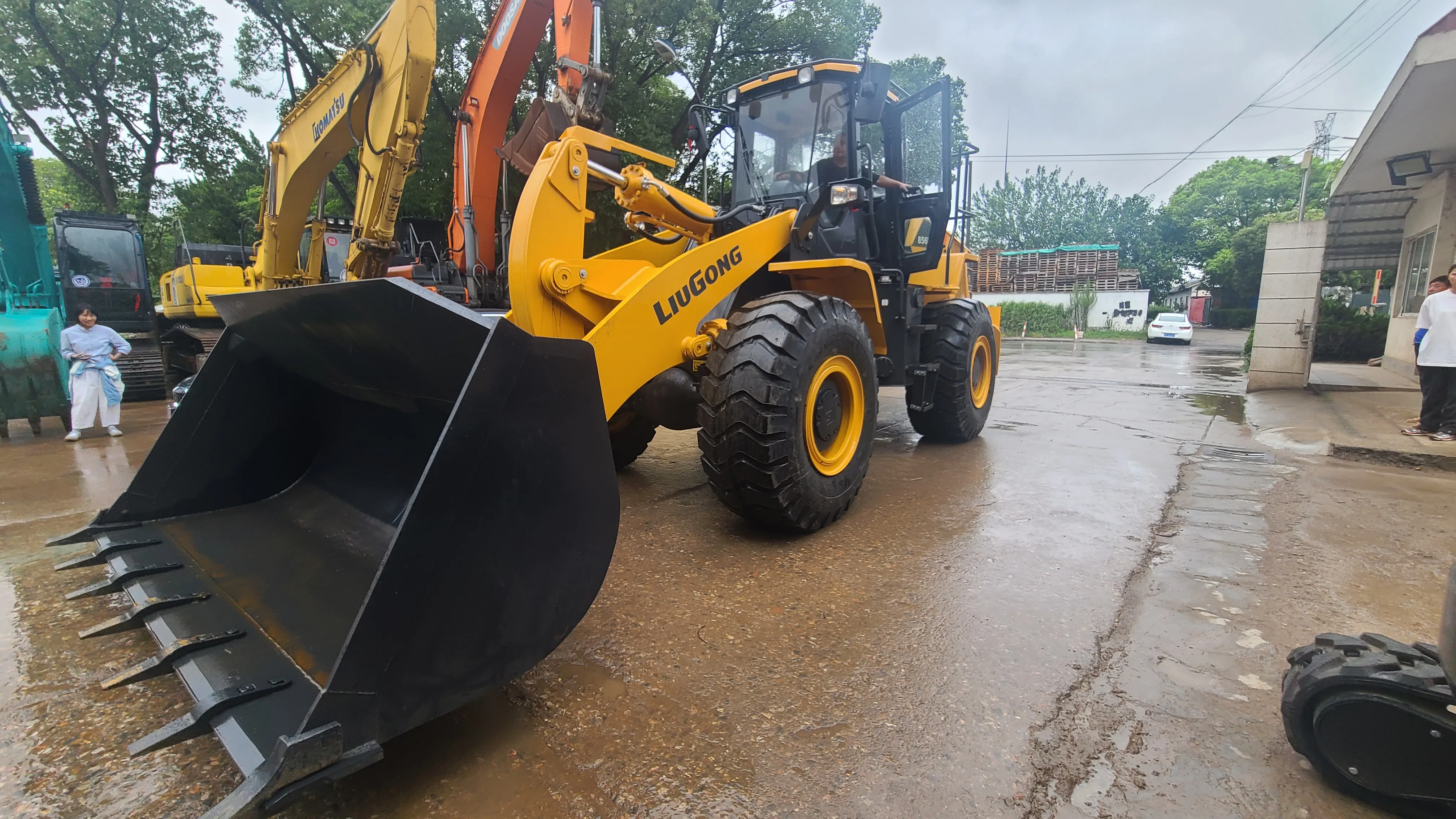 Wheel loader Liugong 856H 856 Chinese Heavy construction machinery equipment with Hydraulic System Made in China HIGH quality