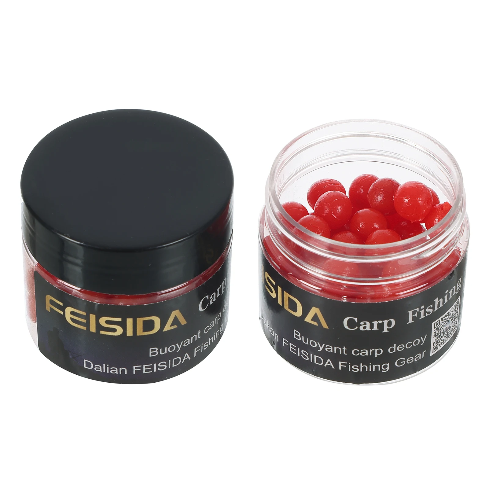 FEISIDA Artificial Corn Pop-Up Soft Bait for Carp Fishing | PVC Material | Unprinted | Freshwater & Bottom Fishing  | RED