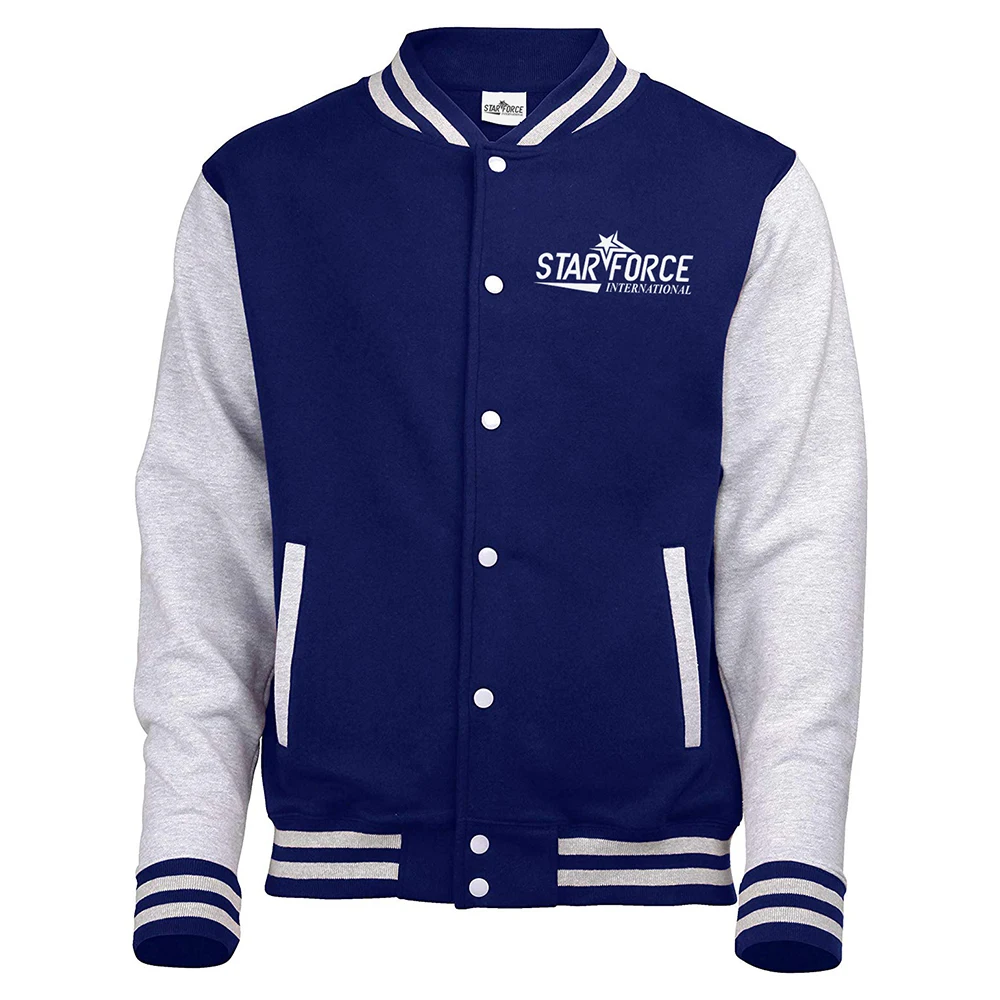 Wholesale custom Oem Design Custom Letters Corduroy Oversized Bomber Letterman Baseball Jacket