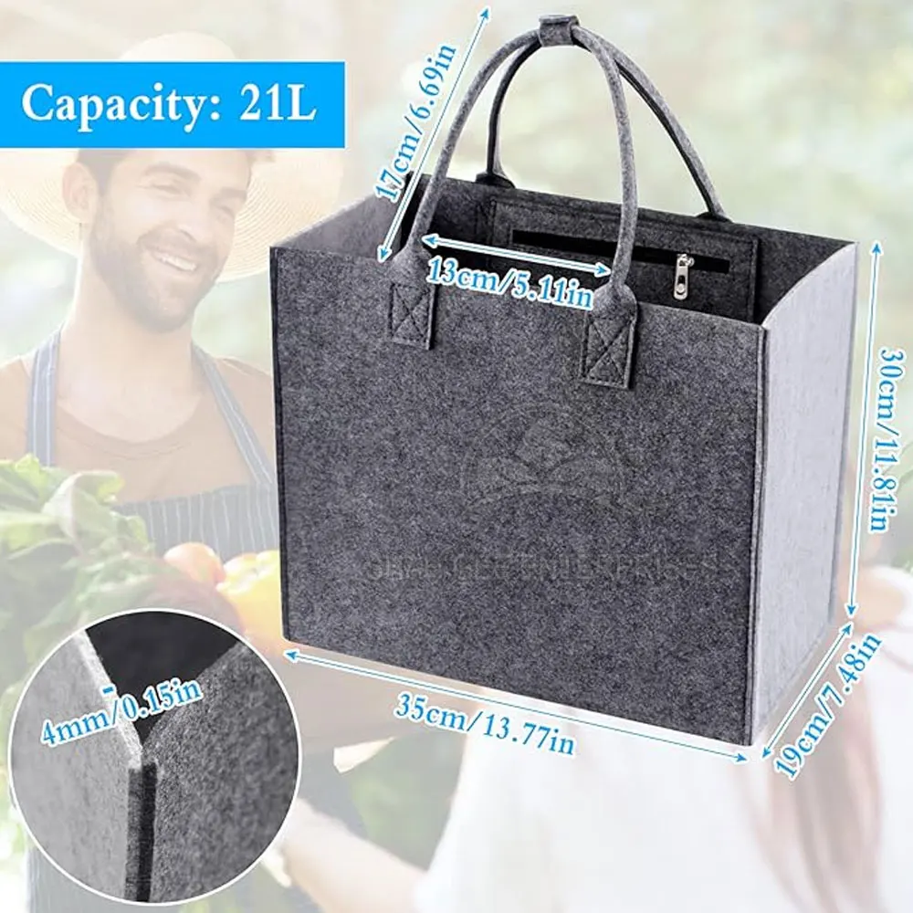 Pakistan Made Non-woven Felt Bags High Quality Made Lightweight Non-woven Felt Bags in Stock