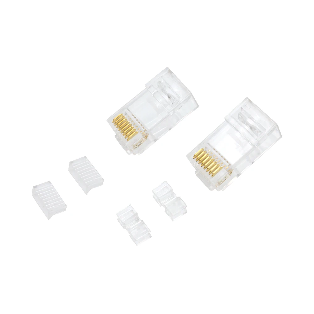 Wholesale Price Cat6 Modular Plug Network Ethernet 8P8c Rj45 Utp Cable Connector