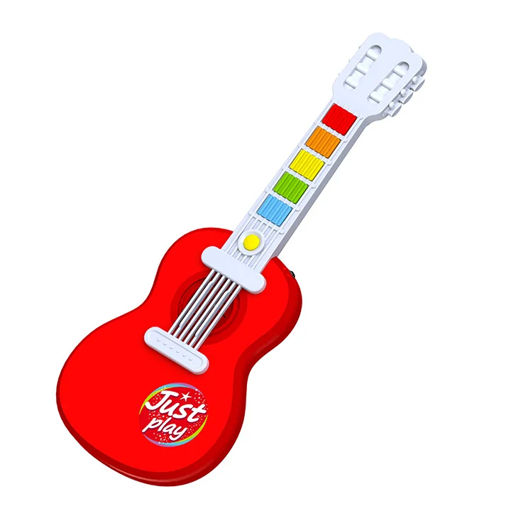 Baby friendly Rinbow Kids Classic Guitar Toy for babies music learning